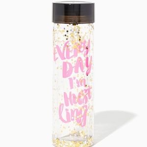 Adorable Glitter Confetti BPA FREE water bottle